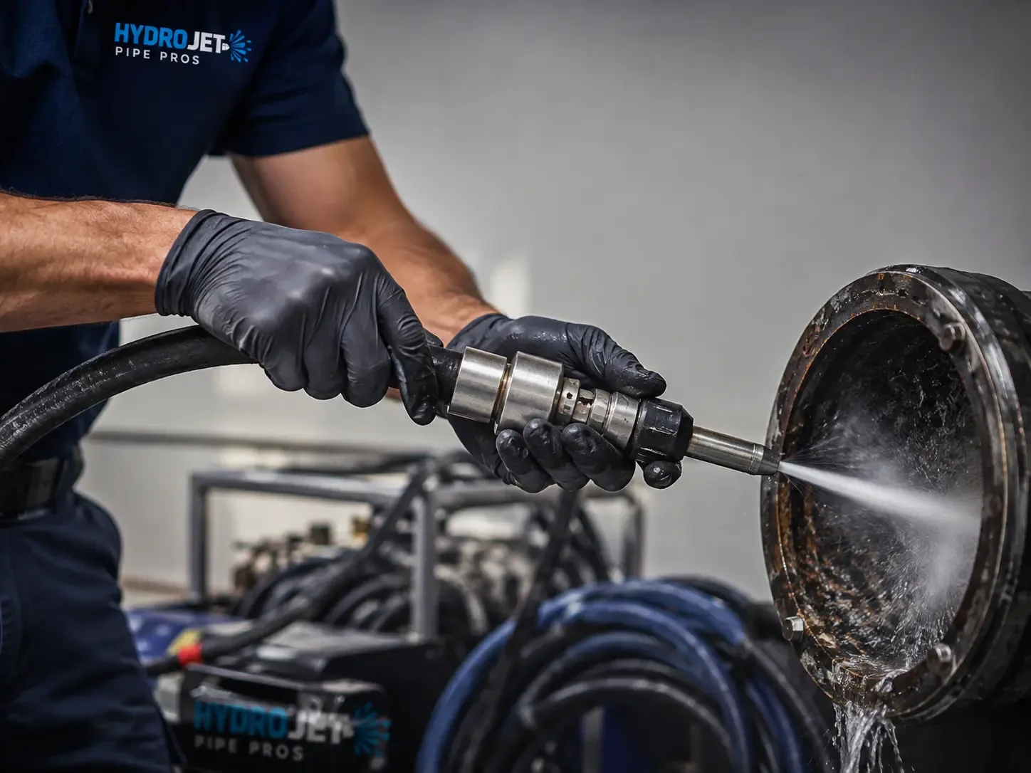 Hydro Jet Pipe Descaling in Ducor, CA